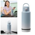 thumbnail image 2 of Bouteille d'Eau Portable pour Chien avec Bol Détachable Double Isolation sous Vide en Acier Inoxydable Étanche pour Promenade et Randonnée en Plein Air, 2 of 9