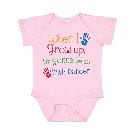 

Inktastic Irish Dancer Future Gift Baby Boy or Baby Girl Bodysuit