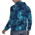 thumbnail image 3 of Hoodies for Men - shiny star navyblue wave Long Sleeve Comfrt Men'S Fashion Hoodies & Sweatshirts, Sweatshirts for Men Hoodies Pullover Clothing Clothes with Pouch, 3 of 7