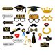 thumbnail image 4 of 28 Uds. Anteojos de papel de graduación 2022 gafas con purpurina accesorios para fotos escuela TFixol  Accesorios para fotos, 4 of 7
