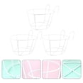 thumbnail image 4 of 3pcs Balcony Plant Pot Holder Hanging Planter Pot Parapet Iron Fence Flower Pot, 4 of 5