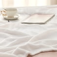 thumbnail image 4 of Manta de cama, forro polar blanco, 300 g/m², 130 x 150 cm, 4 of 8