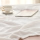 thumbnail image 4 of Manta de cama, forro polar blanco, 300 g/m², 130 x 150 cm, 4 of 8