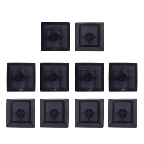 Original Height Keycaps Matte Frosteds Texture NonEngraved Transparents Keycaps Mechanical Keyboards Replacement Parts