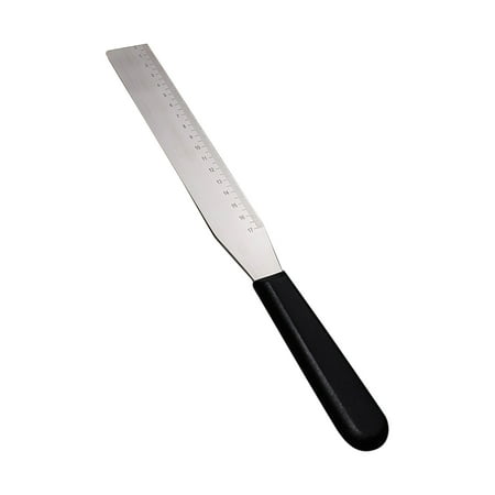 

Zhiyuan Cake Spatula Food Grade Rust-proof Stainless Steel Easy-Grip Cake Frosting Spatula Butter Scraper Baking Supplies