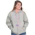 thumbnail image 3 of Icee Coldest Drink In Town Logo Women Plus Size Zipper Hoodie Brisco Brands 2X, 3 of 5