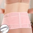 thumbnail image 5 of para el abdomen la pelvis la cintura y el dolor de espalda cinturón de maternidad ajustable para todas las etapas del embarazo (rosa) LingWen 9024715113962, 5 of 5