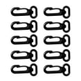 thumbnail image 4 of S SERENABLE 10 Pcs Clip de Crochet Pivotant Léger 4cm s'Adapte à Sangle de 12mm Lanière, 4 of 7