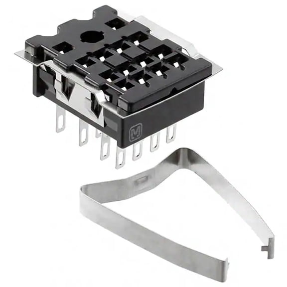 HC4-SS-K Relay Socket 14 Positions Panel Mount
