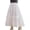 P161 White, variant on Tfken Trendy Skirts For Girls Soft Daily Wear Holiday Elastic Waist Long Tiered Skirts Lace Fashion Lightweight Kids Comfy Clothes Size 4-5 Years