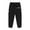 Black, variant on Girls Jogger Sweatpants New York Letter Print Pants Stretch Athletic Joggers for Kids Sports Running Yoga and Casual Everyday Wear