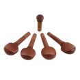 thumbnail image 3 of OUNONA 1 Set Violin Chin Rest Jujube Wood for Music Practice Light Yellow, 3 of 8