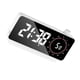 thumbnail image 5 of Reloj despertador digital con 3 niveles de brillo ajustables, mini reloj con espejo, relojes electrónicos Blanco, 5 of 9