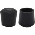 thumbnail image 1 of Juego de 4 tapas de goma antideslizantes cuadradas para patas de sillas, patas de mesa, 40 x 40 mm (4,0 x 4,0 cm), negro Zhivalor XDJZ-111-20, 1 of 6