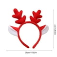 thumbnail image 3 of Wovilon Hair Bands Christmas Antlers Red Hair Bands Headbands Wash Face Out Female Hair Bands Hair Cards, 3 of 6