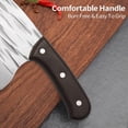 thumbnail image 5 of ACMETOP Wooden Cooking Utensil Set, 3 pcs Teak Wood Spoons, Heat Resistant & BPA-Free, 5 of 8
