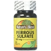 Nature's Blend 1109 Ferrous Sulfate 5 gr 325 mg Elemental Iron 65 mg