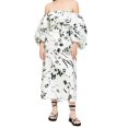 thumbnail image 3 of Tanya Taylor womens  Alora Midi Dress, 2, 3 of 4
