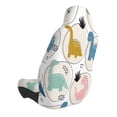 thumbnail image 2 of Fotbe Cute Dinosaurs Funda para Asiento de Auto con Estampado – Impermeable y Antisudor – Ajuste Universal, Lavable a Máquina, Antideslizante (1 Pieza), 2 of 5