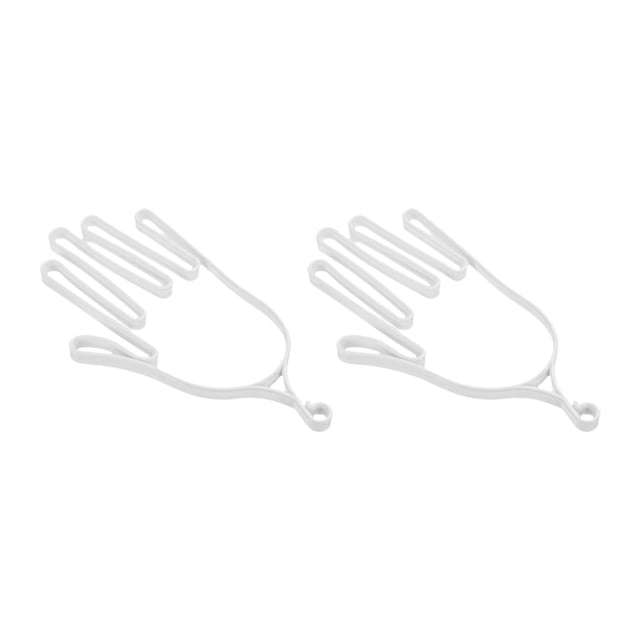Almencla 2x Support de Gants de Golf pour Entretien Extérieur Blanc