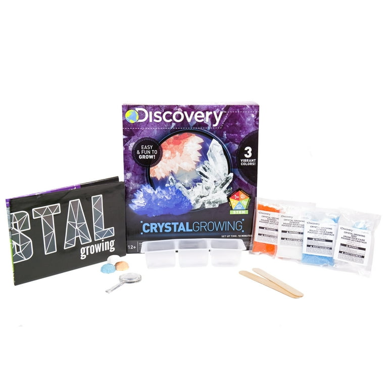 Discovery growing best sale crystals