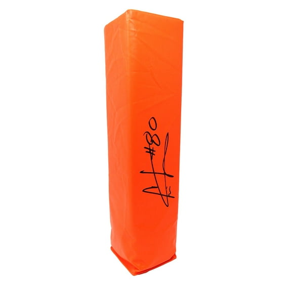 Cris Carter Signed Orange Endzone Pylon