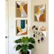 thumbnail image 2 of Arte mural boho abstracto PHOPAGO 11 x 14 pulgadas con marco, juego de 3, 2 of 9