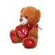 thumbnail image 3 of Peluche de San Valentín Way to celebrate Diseño de Oso Clásico con Corazón 21 cm Marrón, 3 of 4