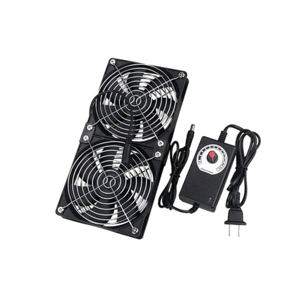 Ventilador de enrutador, ventilador de refrigeración sin escobillas, ventilador de caja portátil, ventilador de gabinete de computadora para servidor,