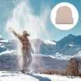 thumbnail image 3 of Gorro de punto vestido de mujer con gorro, 3 of 5