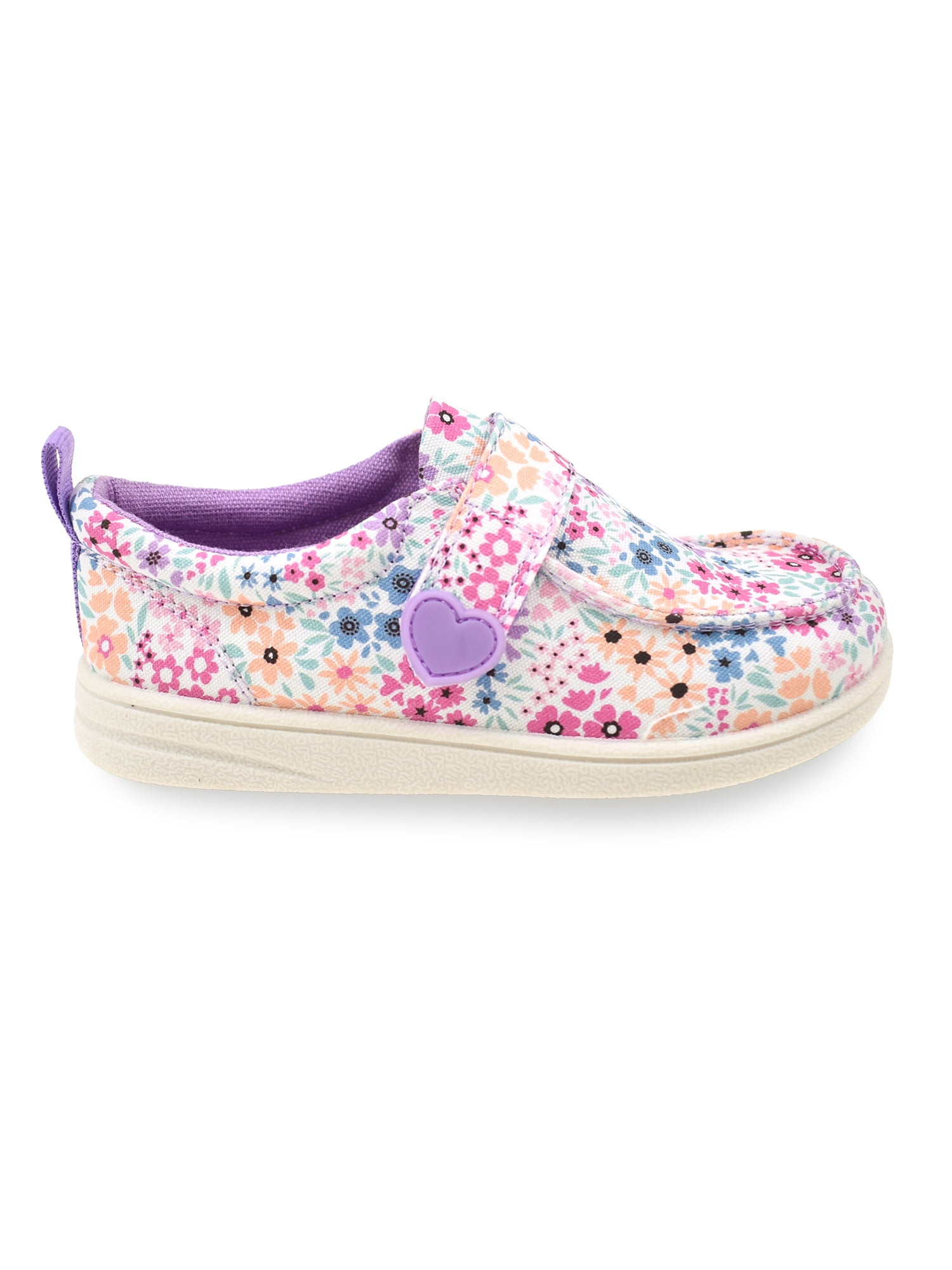 Wonder Nation Toddler Girl Moc Toe Shoe