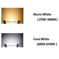 thumbnail image 6 of Huanledash R7S 78/118mm 10/20W COB LED Halogen Light Dimmable Replace Lamp Bulb Glass Tube, 6 of 8