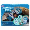 Happy Nappers Fluffaluffs Shark, Play Pillow Snaps On & Snaps Off Compatible, Plush with a Secret Storage Pocket, Perfect play pillow, Fluffaluff Pets, Great for bedtime, sleepovers, and snuggling