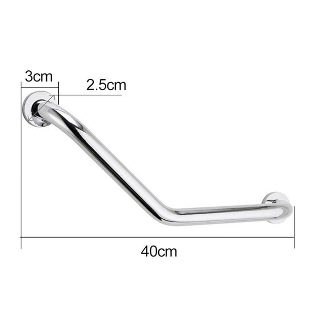 Aseo de acero inoxidable, barra de seguridad para baño, pasamanos para bañera, manija para baño, manija para reposabrazos