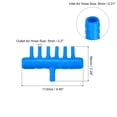 thumbnail image 2 of Conector divisor de acuario Unique Bargains 5uds 113mm/4,45' 6 Vías azul, 2 of 6