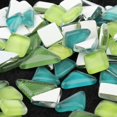 thumbnail image 3 of kurtrusly Beautiful Mosaic Tiles Assorted Craft Glass Pieces Stones Artistic Green 1-2cm 1Set, 3 of 6