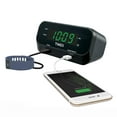 thumbnail image 2 of Timex Dual Alarm Clock with Dual USB Charging and Extreme Battery Backup, 2 of 6