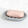 thumbnail image 5 of Nkmbld Leakproof Soap Container with Lid, Soap Box Macaron Color Bathroom Supplies Soap Dish for Traveling, Camping, Gym, Bathroom, Gray, 5 of 8