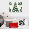 thumbnail image 5 of Christmas tree snow pattern Canvas Ready to Hang Living Room Bedroom Home Office Wall Decor Canvas Wall Art, 5 of 6
