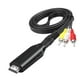 thumbnail image 2 of Cable convertidor AV,Cable de audio y video Cable macho a macho RCA Cable,Reemplazo del conector del convertidor ,Cable adaptador de audio unidireccional 1920x1080 60Hz,3 cables de, 2 of 3