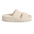 thumbnail image 5 of MUK LUKS Women's Double Strap Slide-Cloud Ribbed Terry Slipper, 5 of 10