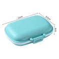 thumbnail image 2 of Pill Box, 3 Removable Compartments, Daily Pill Box, 3 Times a Day, am, noon, pm. Pill Organizer, 2 of 5