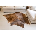 thumbnail image 2 of Cowhide Rug, Brindle 6x6-7', 2 of 7