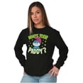 thumbnail image 4 of Funny Papa Smurf Who's Your Paddy Long Sleeve TShirt Men Women Brisco Brands S, 4 of 6