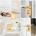 thumbnail image 5 of 30Pcs Plastic Blank Door Hangers Signs PVC Door Knob Hanger Signs Do Not Disturb Door Hanger Sign for Office Hotel Conference, 5 of 5