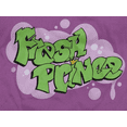 thumbnail image 4 of Women's Fresh Prince Baby Short Sleeve Cropped Graphic T-Shirt - Purple, XLarge, 4 of 4