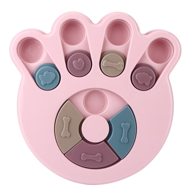 Suministros para mascotas, alimento para mascotas portátil de plástico, juguete educativo para perros, juguete de alimentación educativo para mascotas, experiencia incomparable