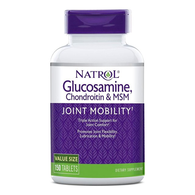 Glucosamina Con Condroitina Y Msm 150 Tabletas Natrol