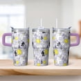 thumbnail image 2 of 20OZ Unicorn Lover Tumbler with Handle Double Wall Insulated Travel Mug Perfect Presents for Women Great for Birthday Christmas and Camping Trips with Friends, 2 of 6