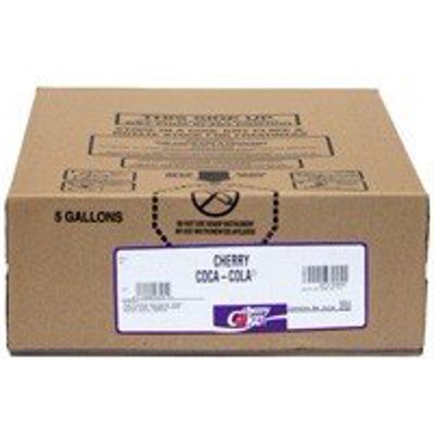 Cherry Coke Soda Syrup 2.5 Gallon Bag in Box BIB
